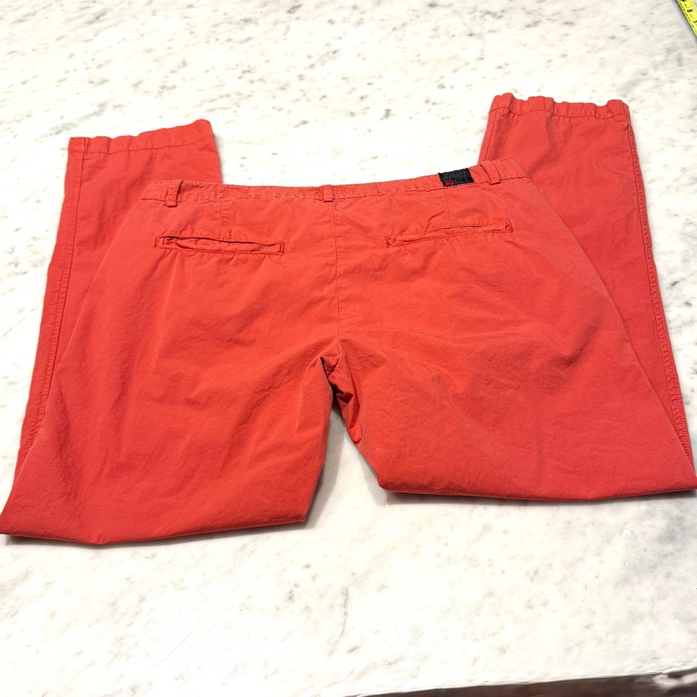 Jimmy Key Red Chino Pants Men's 34 Casual‎ Preppy Golf Summer - Picture 6 of 6